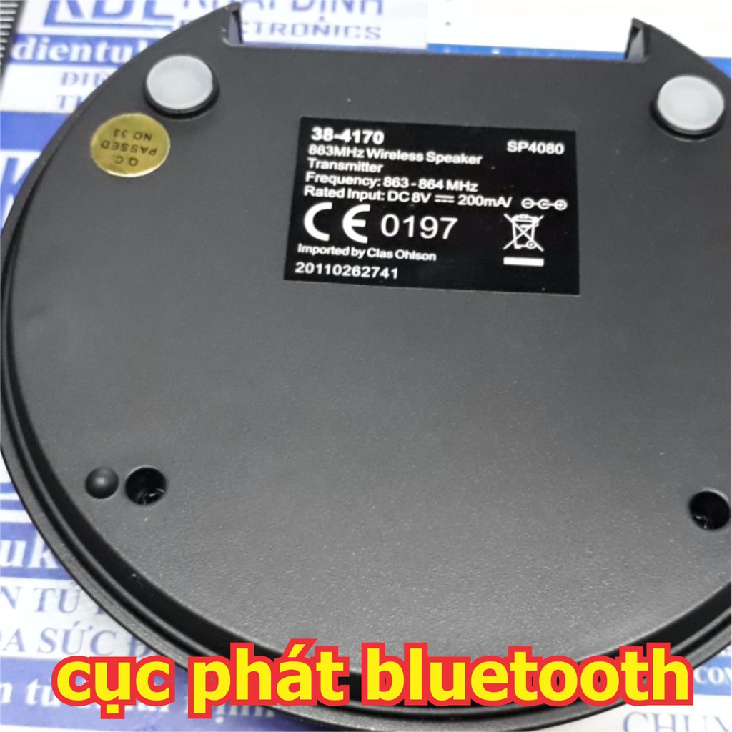 Loa bluetooth SP4080 dạng tháp tròn, khoảng cách xa lên đến 30m, 2.7kg kde5235