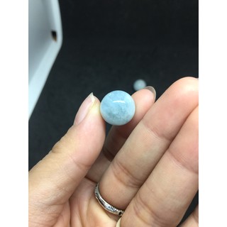 Hạt tròn Aquamarine - Handmade
