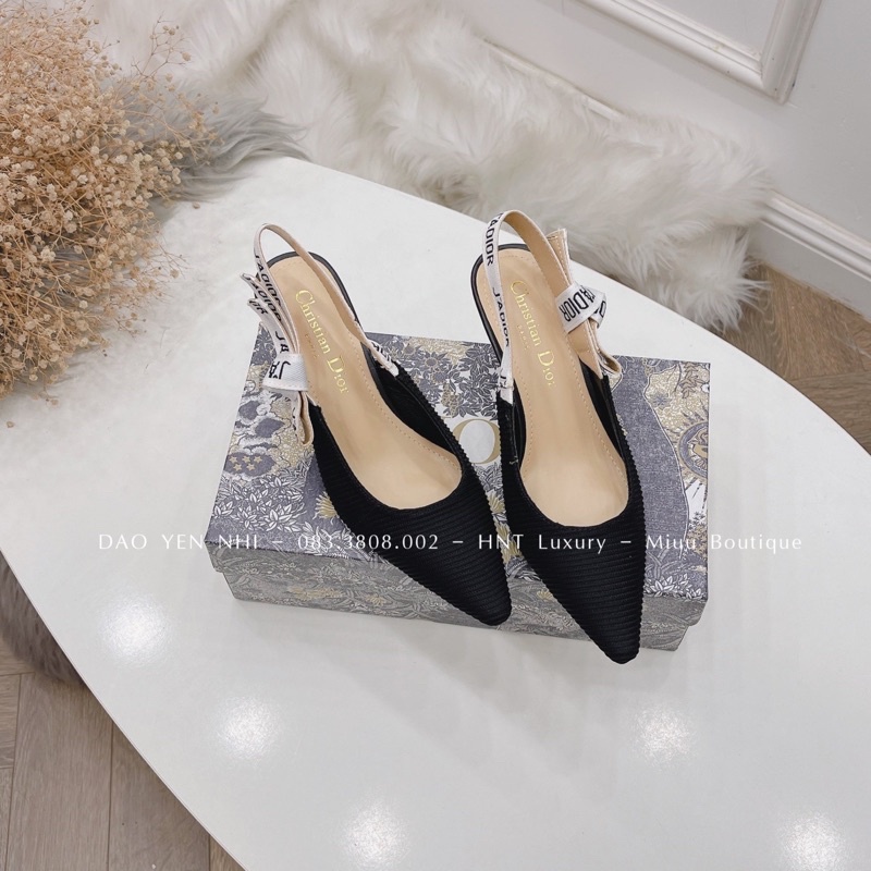 Giày Dior gân gót thấp fullbox size 35-39