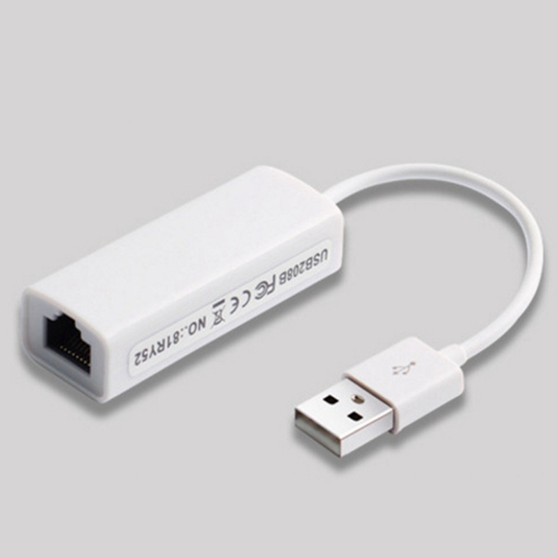 Bộ Chuyển Đổi Usb 2.0 Sang Lan Ethernet Rj45 Cho Windows 10 / 8 / 7 / Vista / Xp