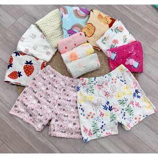 Sét 10 quần bozip ngắn cho bé trai gái