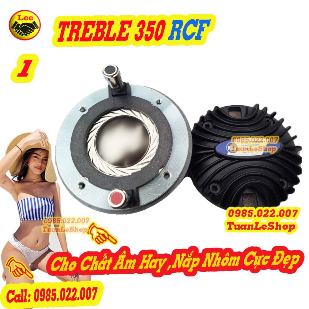 01 LOA TREBLE KÈN R C F 350 NẮP NHÔM + TẶNG TỤ 2,2MF – LOA TEP 350 NẮP NHOM