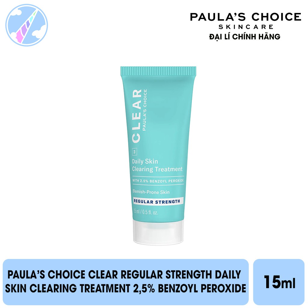 Kem Ngừa Mụn Paula's Choice Clear Regular Strength Daily Skin Clearing Treatment 2,5% Benzoyl Peroxide