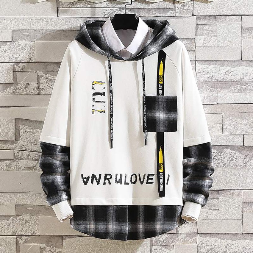 Áo Hoodies Nỉ Nam Thu Đông CUZ Phối Kẻ Sọc Có Mũ Trùm Đầu Thời Trang ZENKODLMEN AO TOP NAM 123C | BigBuy360 - bigbuy360.vn