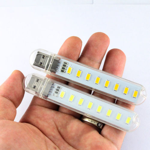 Đèn LED USB DC 5V nhỏ gọn chiếu sáng khi đọc sách tiện dụng