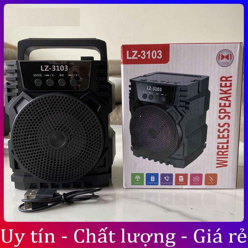 Loa bluetooth karaoke mini có đèn led âm thanh chuẩn speaker hỗ trợ cắm thẻ nhớ, USB- T2K Max