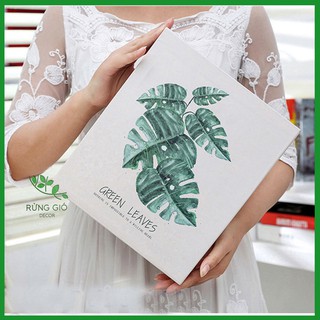 [Mã SKAMLTSM9 giảm 10% đơn 99K] Album ảnh 10x15 để 200 ảnh họa tiết vintage có hộp đựng