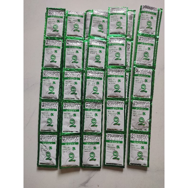 100 Gói Dầu Gội Bạc Hà Giá Sỉ Dành Cho Nhà Nghỉ, Khách Sạn