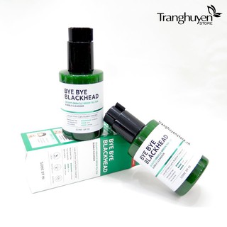Sữa rửa mặt sủi bọt 𝑆𝑜𝑚𝑒𝐵𝑦𝑀𝑖 𝐵𝑦𝑒 𝐵𝑦𝑒 𝐵𝑙𝑎𝑐𝑘ℎ𝑒𝑎𝑑 30 𝐷𝑎𝑦𝑠 𝑀𝑖𝑟𝑎𝑐𝑙𝑒 𝐺𝑟𝑒𝑒𝑛 𝑇𝑒𝑎 𝑇𝑜𝑥