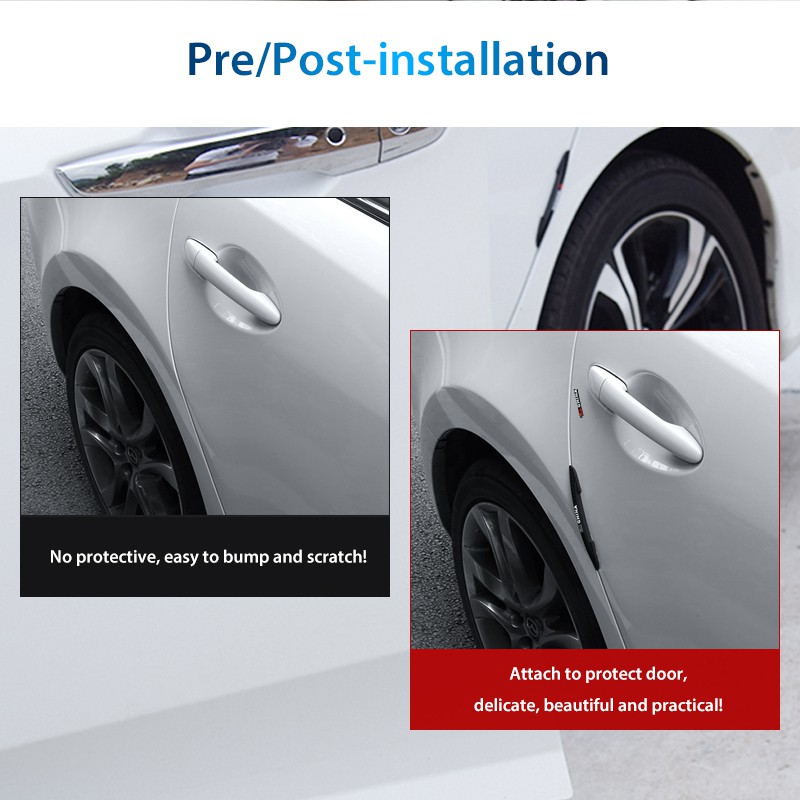 Bộ 4 Miếng Dán Bảo Vệ Cửa Xe Hơi VW Volkswagen Golf Tiguan Passat Touran Jetta Polo