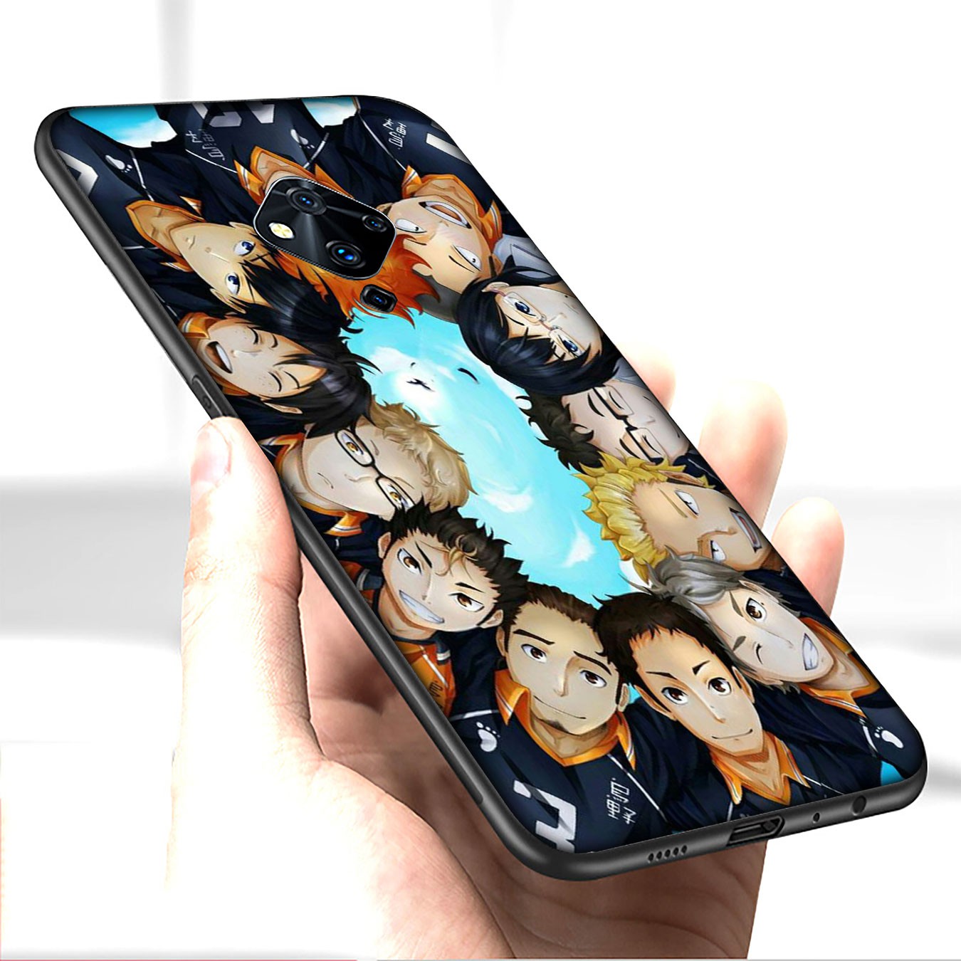 Samsung Galaxy S21 Ultra S8 Plus F62 M62 A2 A32 A52 A72 S21+ S8+ S21Plus Casing Soft Silicone Phone Case H48 Haikyuu Attacks volleyball Anime Cover