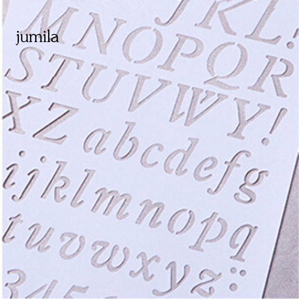 Khuôn Cắt Giấy Kim Loại Hình Chữ Cái