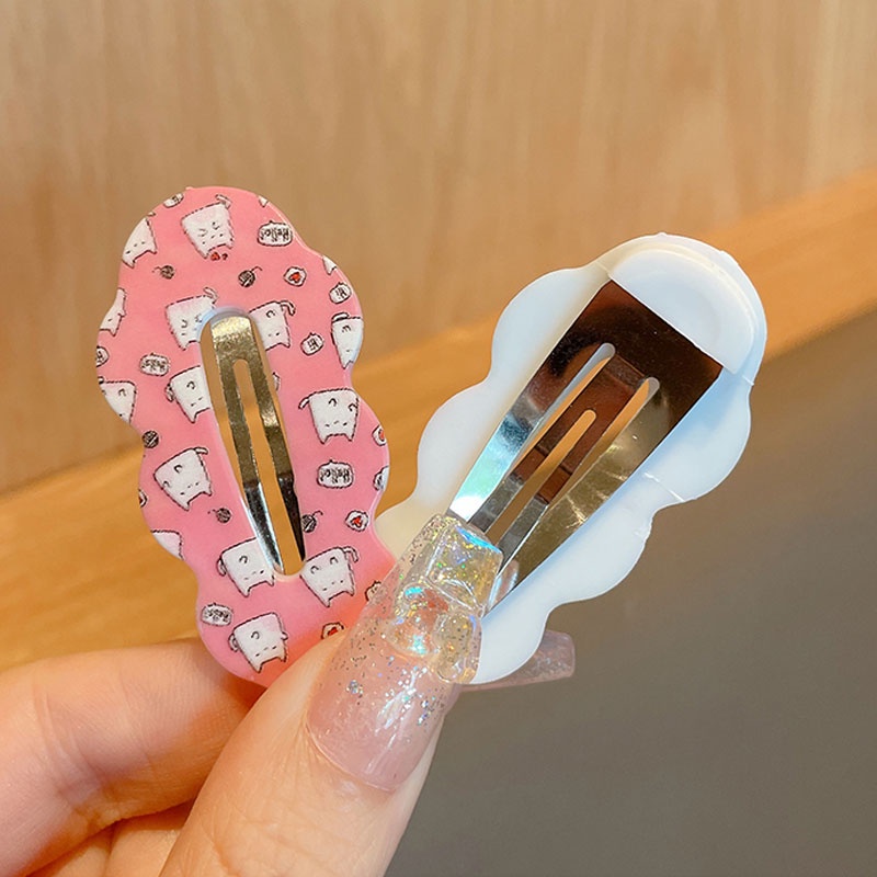 Kẹp Tóc Bb Họa Tiết Hoạt Hình Dễ Thương Cho Bé