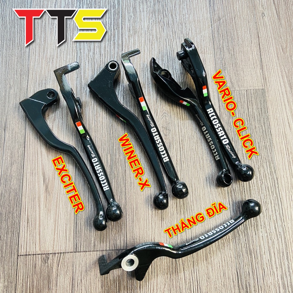 Tay thắng zin mod ACCOSSATO cho nhiều dòng xe Exxciter, Vario, Click, Sirius, Wave, Future thắng đĩa