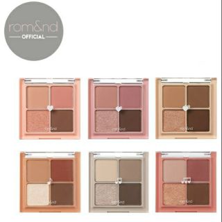 Bảng Phấn Mắt 4 Ô Màu Thời Thượng Romand Better Than Eyes 6.5g