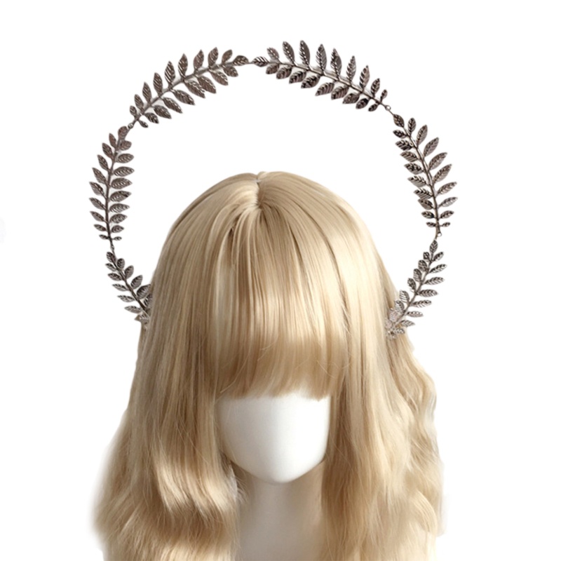 Flgo Băng Đô Hóa Trang Thiên Thần Halo Dễ Thương Cho Nữ