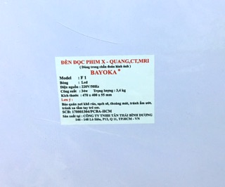 Đèn đọc 1 phim Bayoka X- quang