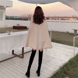 (SẴN) Áo khoác dạ cánh rơi