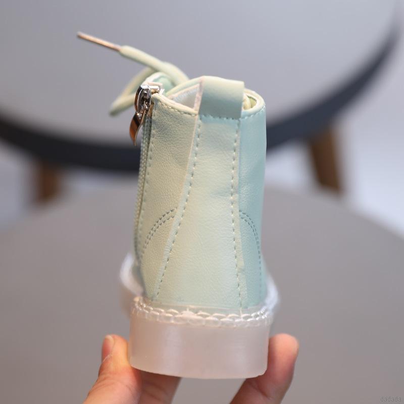 Giày Bốt Cổ Cao Thời Trang Dành Cho Bé