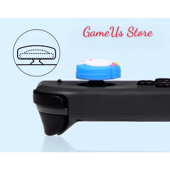 Set 4 Núm Bọc Analog Cho Tay Cầm Nintendo Switch Oled / v2 / Switch Lite