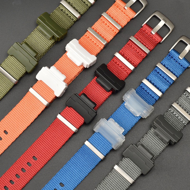 CASIO Bộ Phụ Kiện Dây Đeo 16mm Cho Đồng Hồ Casio G-Shock Dw-5600 Ga110 Ga-100 / 120 / 150