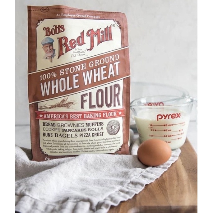 Bột mì nguyên cám Mỹ Bob’s Red Mill 2,27kg