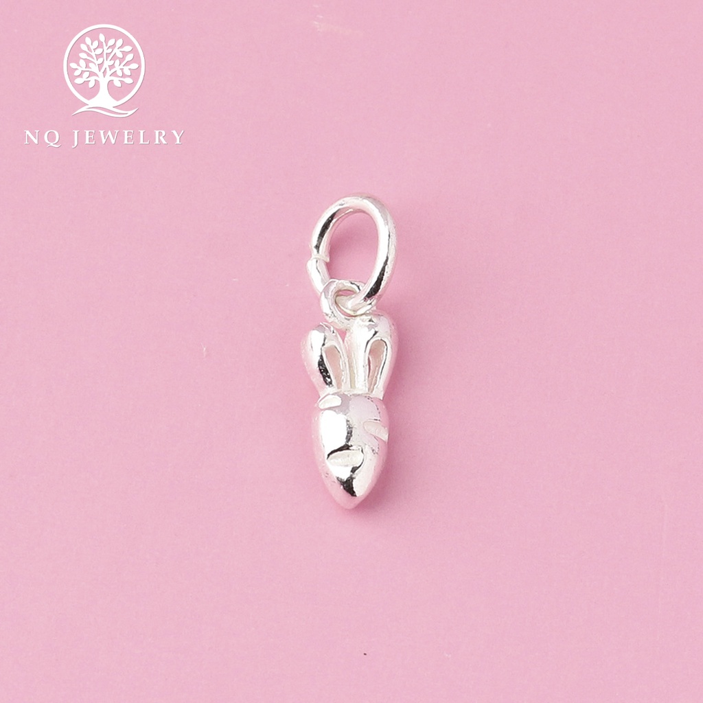 Charm bạc hình cà rốt treo - NQ Jewelry