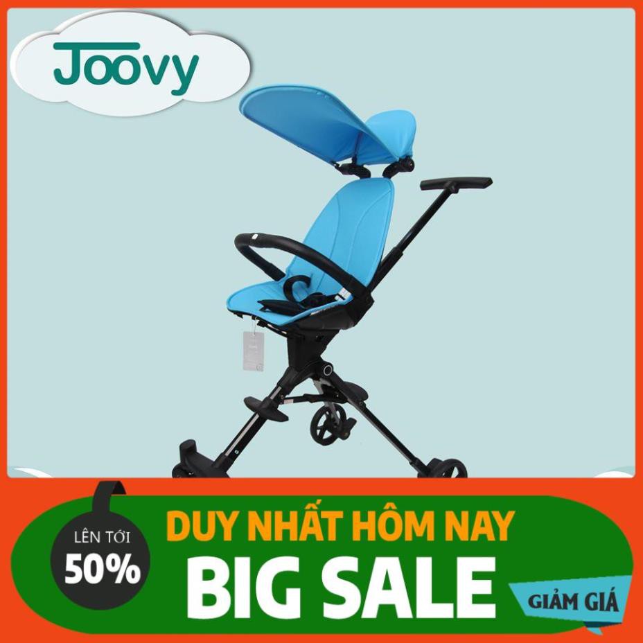 [CHẤT LƯỢNG] Xe đẩy 2 chiều gấp gọn có mái che Joovy Qattar S113 - Bảo hành 12 tháng [UY TÍN]