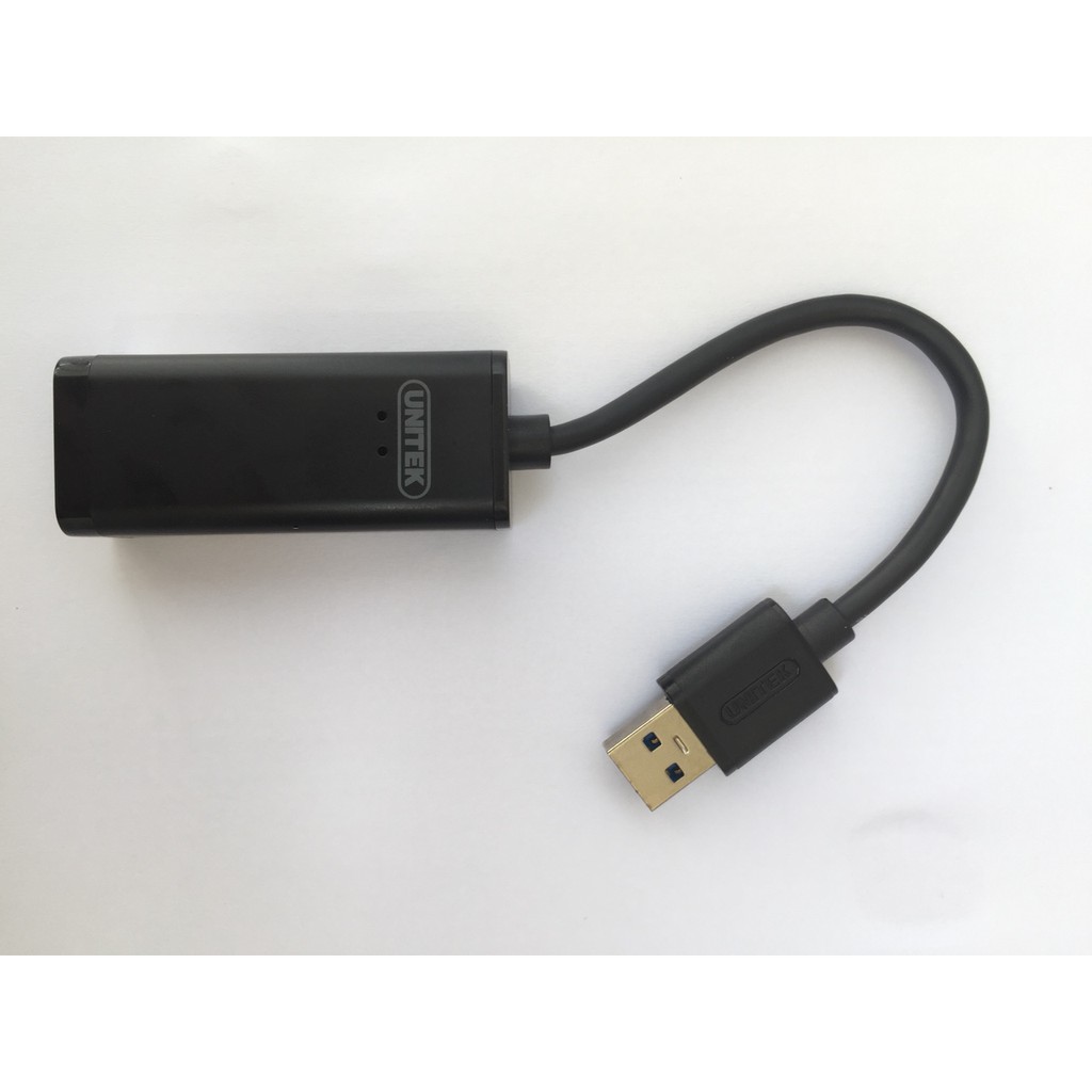 USB ra Lan (Lan gigabite 10/100/1000) USB 3.0 Unitek Y-3470BK