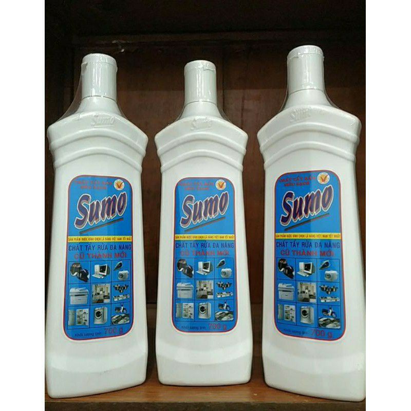 combo ba chai nước tẩy rửa Sumo đa năng