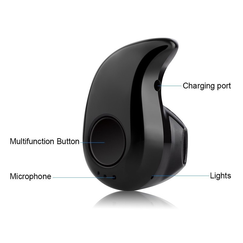 [MUA 1 TẶNG 1] Tai nghe S530 nhét tai siêu nhỏ kết nối bluetooth V4.1（Đồng hồ quà tặng）