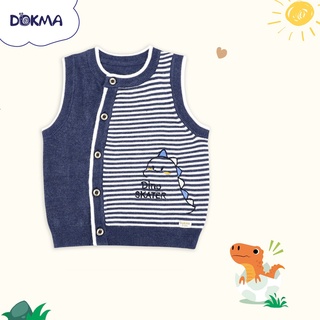 DA981 Áo len gile cài lệch Dokma (3-9M)