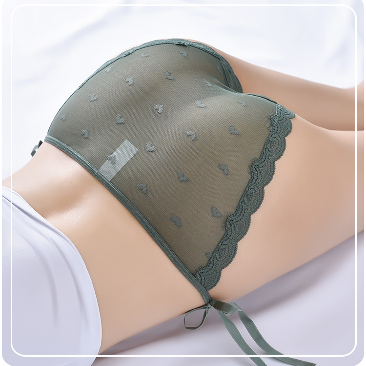Quần Lót Levao Bằng Lưới Ren Lưng Thấp Gợi Cảm Cho Nữ