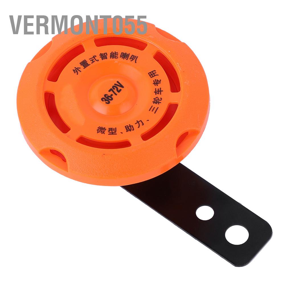 Hàng Hot Chuông còi điện tử thông minh chống nước cho xe đạp 36V / 48V 60V 72V Vermont055 Hàng giao ngay