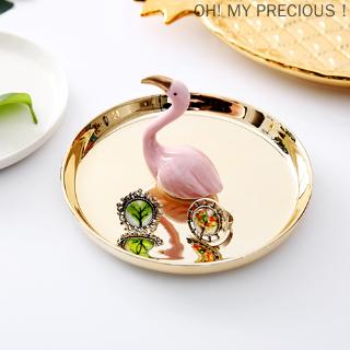 Khay đựng đồ trang sức hình chim hạc sáng tạo dùng để trang trí