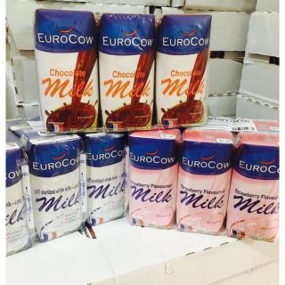 Lốc 6 hộp sữa eurocow 200ml date 10/2020