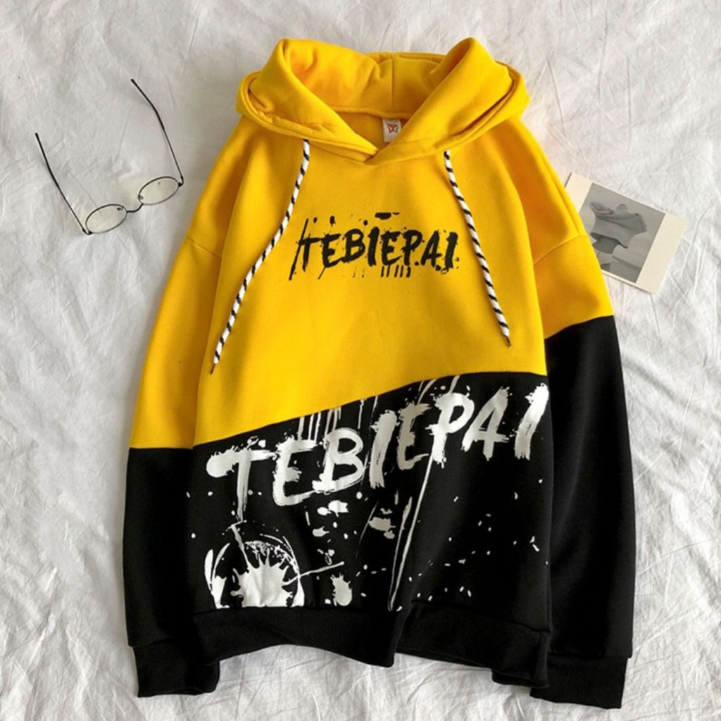 ÁO HOODIE unisex phối in TEBIEPAI | BigBuy360 - bigbuy360.vn
