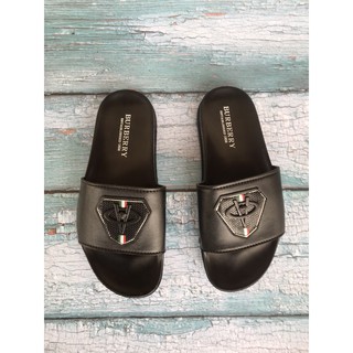 Dép da nam quai ngang đế  cao su độc đẹp