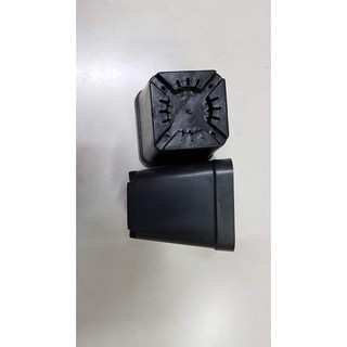 Chậu vuông 5x5 đen (Set 10 cái)