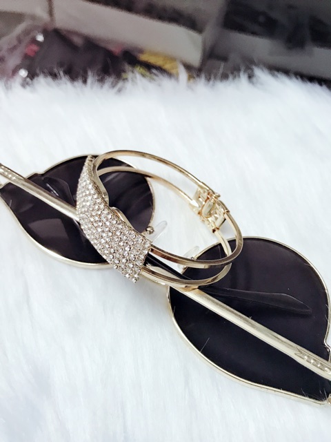 [Mã FAMAYFA giảm 10K đơn 50K] [AH96] Vòng tay nữ thời trang đính hạt kim cương nhân tạo | BigBuy360 - bigbuy360.vn