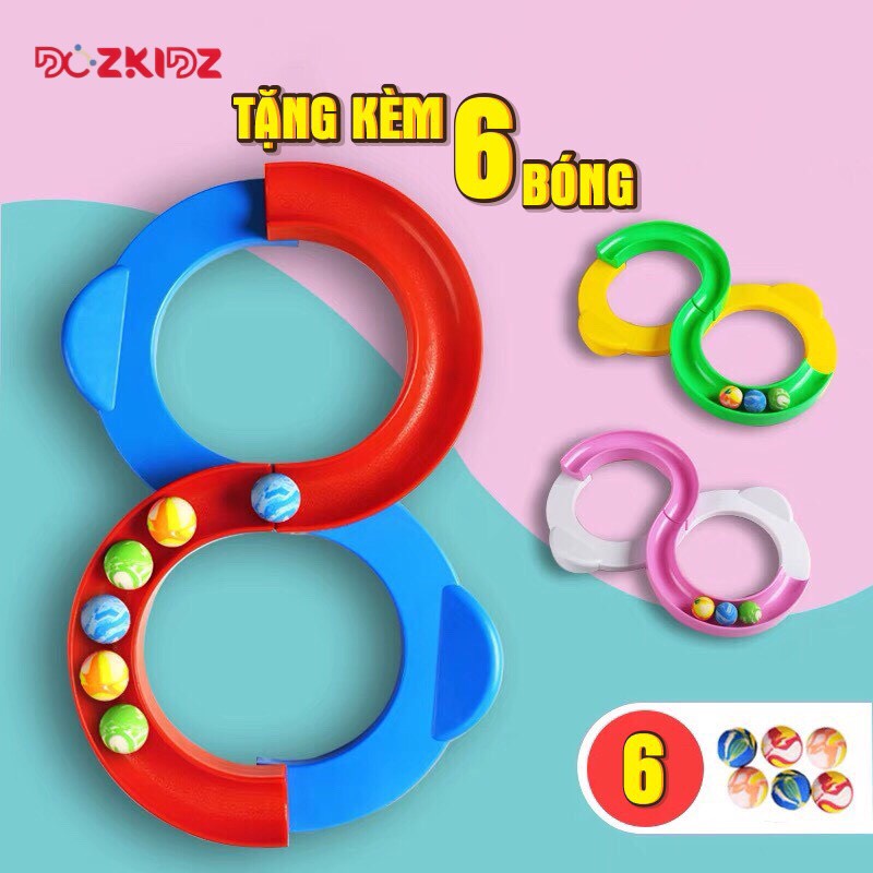 Đồ chơi thông minh - Di chuyển bi thăng bằng trên đường ray ố 8 - DOZKIDZ