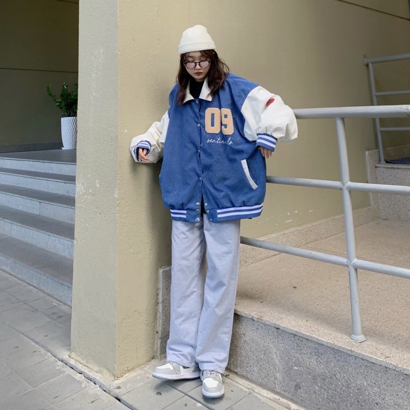 BASEBALL “09” JACKET áo khoác bóng chày