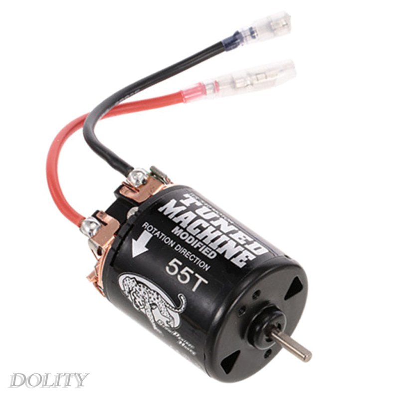 [DOLITY]RC 55T 540 Brushed 4 Poles Motor for Axial SCX10 RC4WD D90 TRX4 1/10 RC Car