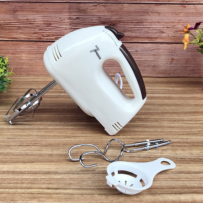 Máy Đánh Trứng Cầm Tay Mini 7 Cấp Độ Công Suất Cực Mạnh Lên Đến 180W