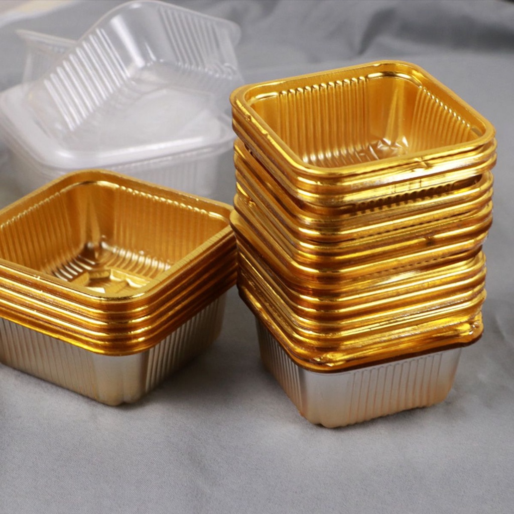 Bộ 100 Giá Đỡ Bánh Trung Thu Bằng Nhựa Nhiều Màu Dùng Một Lần