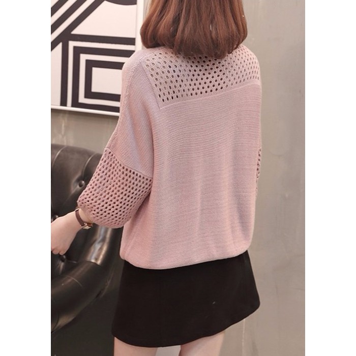 Áo len mỏng nữ, áo len mỏng form rộng tay lỡ, chất len mềm mịn, thích hợp mùa xe lạnh, hàng nhập Quảng Châu | BigBuy360 - bigbuy360.vn