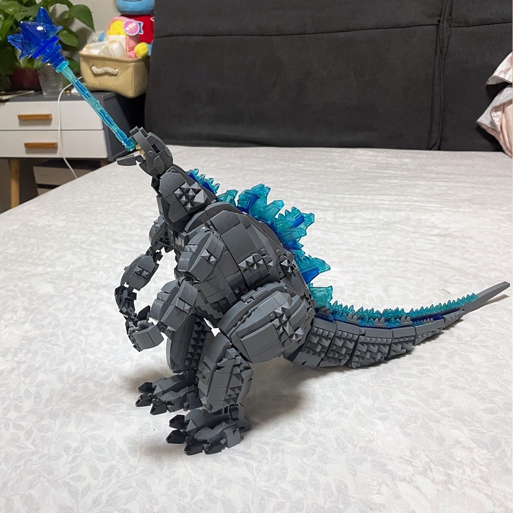 Đồ chơi xếp hình lắp ráp mô hình Creative Expert Ideas Monster Mecha Godzilla Panlos 687001 King Monster 2056pcs