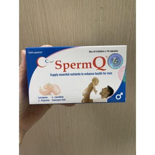 SpermQ dành cho nam giới hộp 60 viên( -hàng chính hãng ) dth94