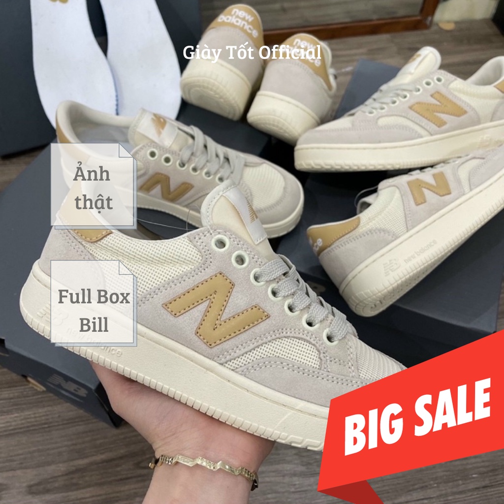 Giày NB Đế Cao PROCTCTM (NBPRO Vàng Xám Cam) Crt 2.0 Nam Nữ Hàng Bản Trung Cao Cấp - Giày Tốt Official