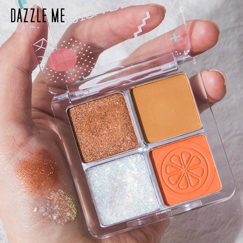 Bảng phấn mắt Dazzle Me 4.8g bốn màu lâu trôi chống thấm nước